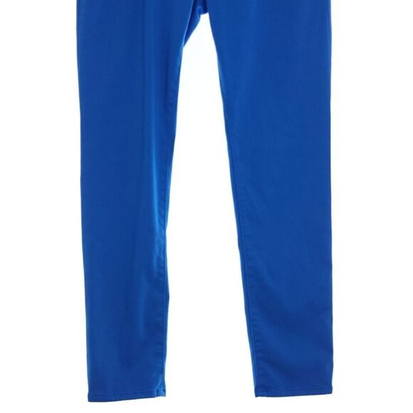 Lilly Pulitzer Women's Size 4 Solid Royce Blue Worth Skinny Mini 55375 - Picture 4 of 9